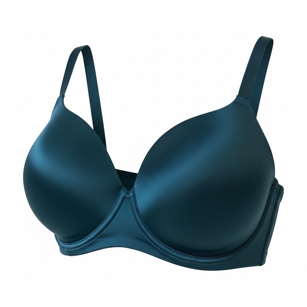 Cacique 54C Teal Blue‎ Lightly Lined underwire Balconette Bra